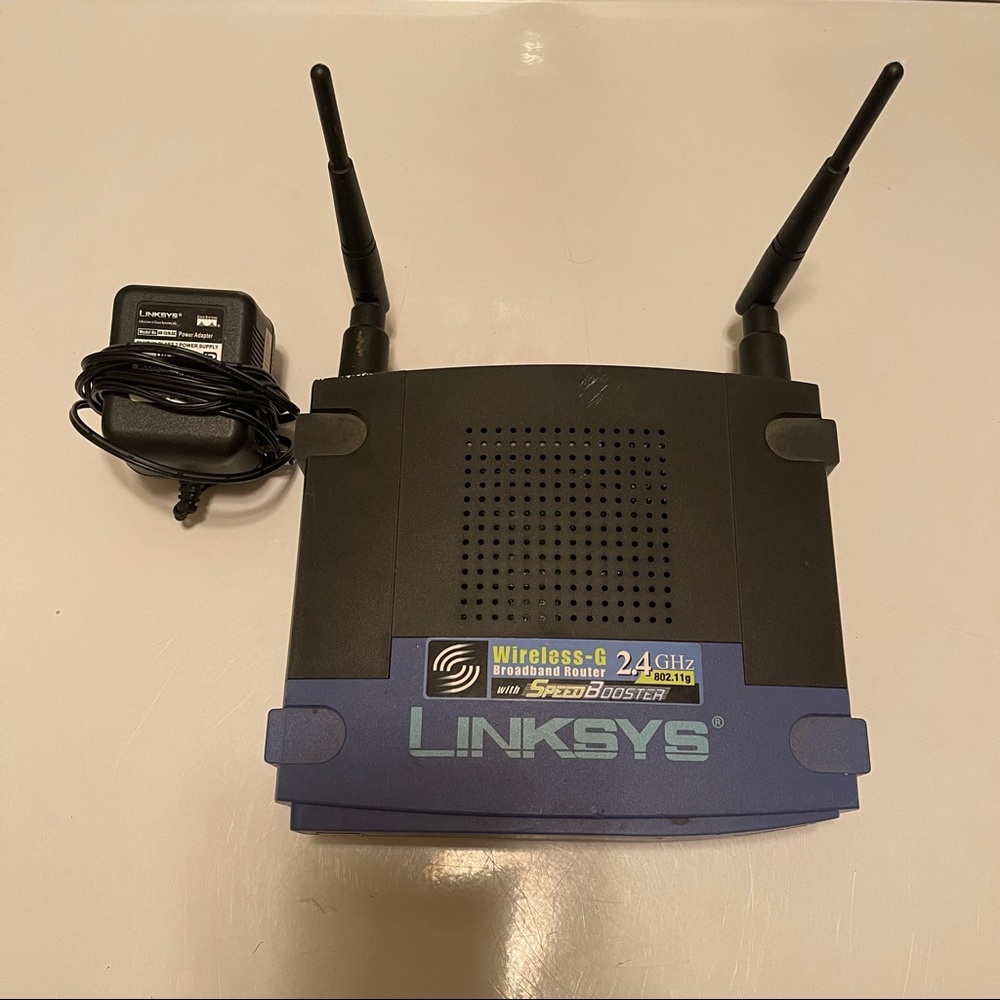 Linksys Wireless G Broadband Router with Speed Booster 2.4gHz